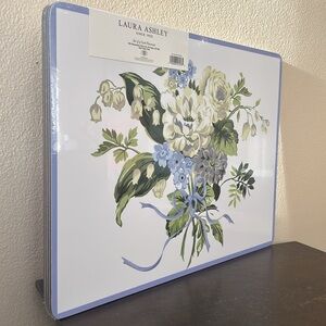 Laura Ashley Set Of 4 Cork Placemats New Floral Spring